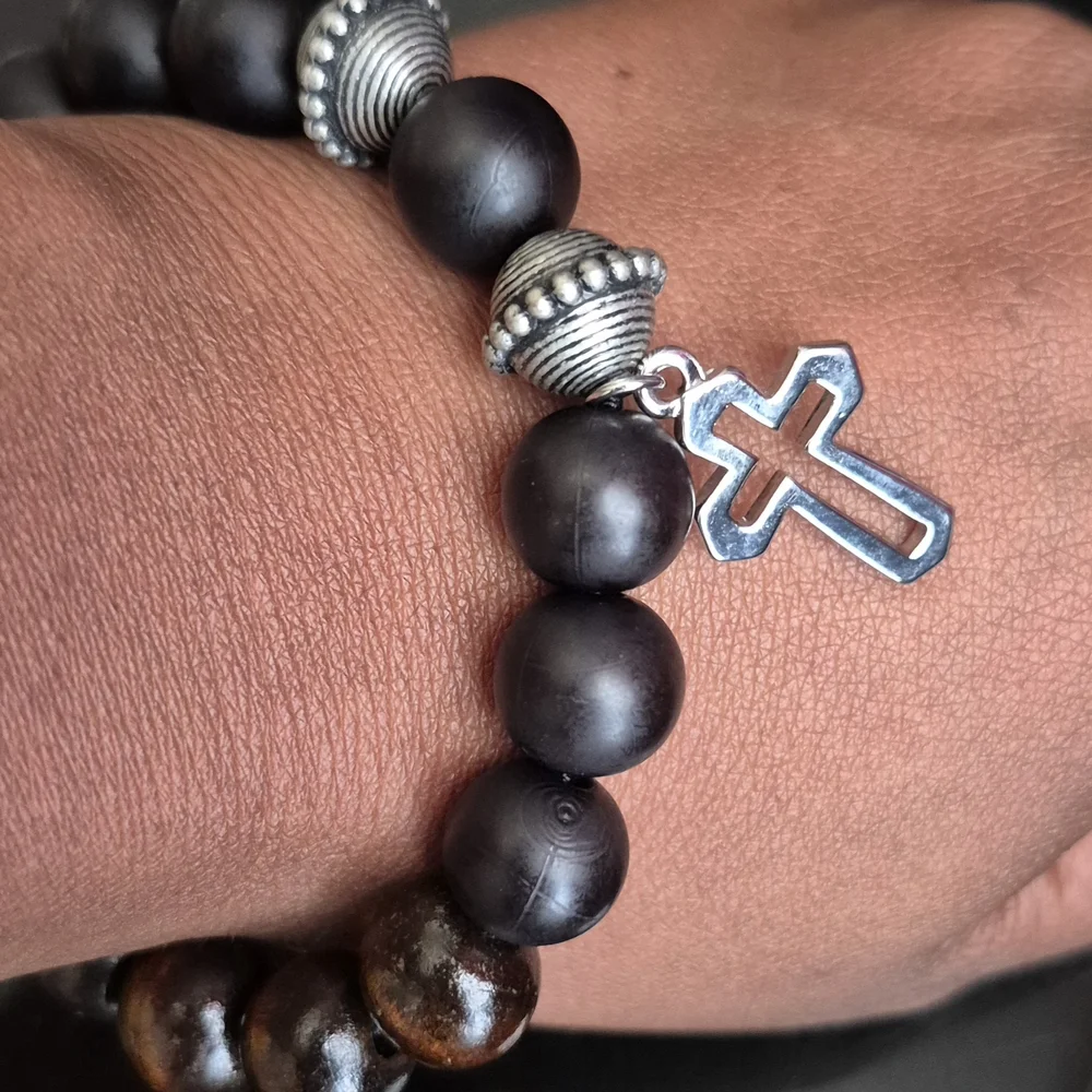 Handmade Mala Clay Braclet Set! - Picture 9 of 10